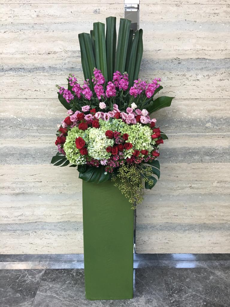Wintergreen Flower PLT | FLOWER ARRANGEMENT - Congratulations Stand